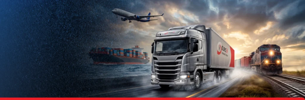 A comprehensive guide to freight types: road, air, sea, or rail.